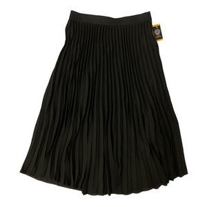 Vince Camuto Women's Trendy Elastic Waist Printed Pleated Midi Skirt - Black